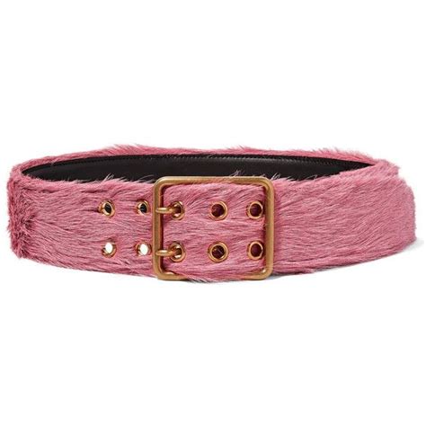 prada calf hair belt|Women's Belts .